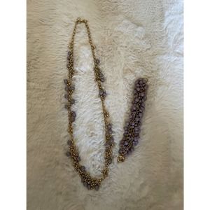 Jcrew necklace and bracelet set